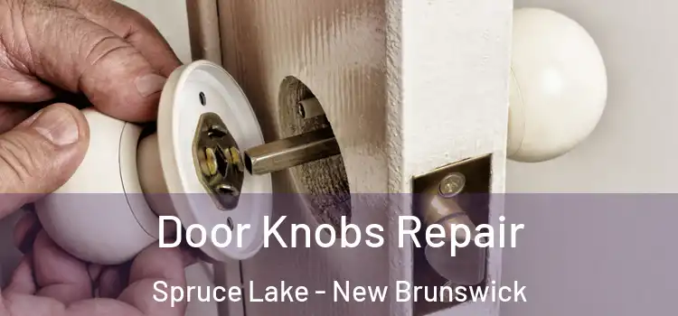 Door Knobs Repair Spruce Lake - New Brunswick