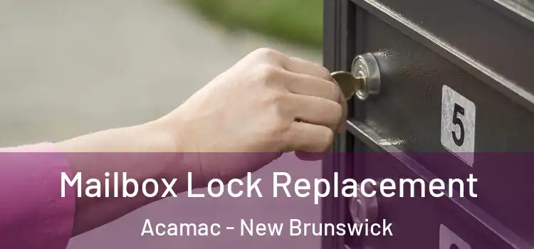 Mailbox Lock Replacement Acamac - New Brunswick