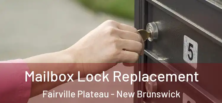 Mailbox Lock Replacement Fairville Plateau - New Brunswick