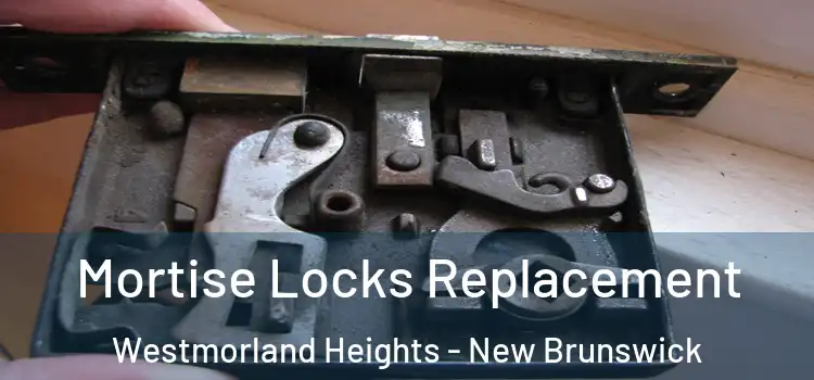 Mortise Locks Replacement Westmorland Heights - New Brunswick