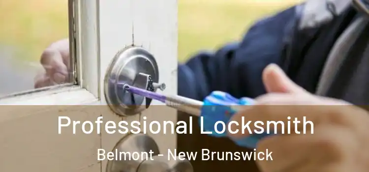 Professional Locksmith Belmont - New Brunswick