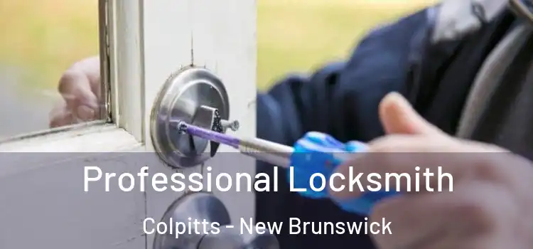 Professional Locksmith Colpitts - New Brunswick