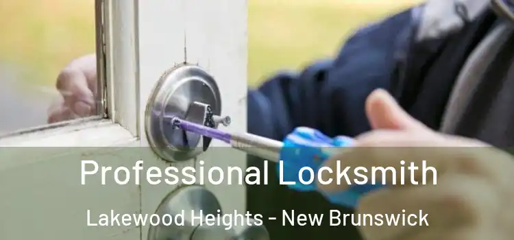 Professional Locksmith Lakewood Heights - New Brunswick