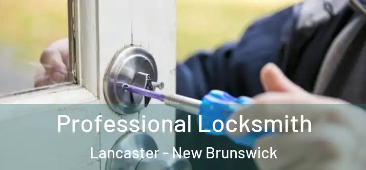 Professional Locksmith Lancaster - New Brunswick