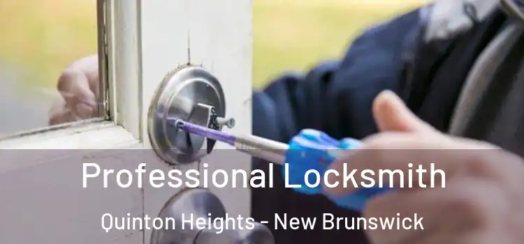 Professional Locksmith Quinton Heights - New Brunswick