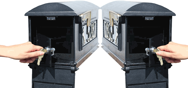 Golden Grove Residential Mailboxes With Lock